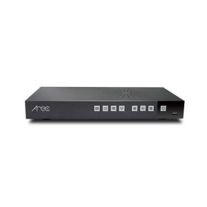 Медийна станция AREC LS-200 с HDMI, VGA и RJ45 входове за заснемане на два видео източника, идеална за конферентни зали и професионални AV решения