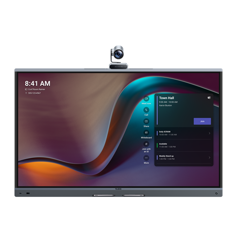 Писане на дигитална бяла дъска върху Yealink MeetingBoard Pro