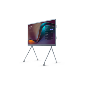 Мобилен touchscreen телевизор Yealink MeetingBoard Pro на стойка с колелца